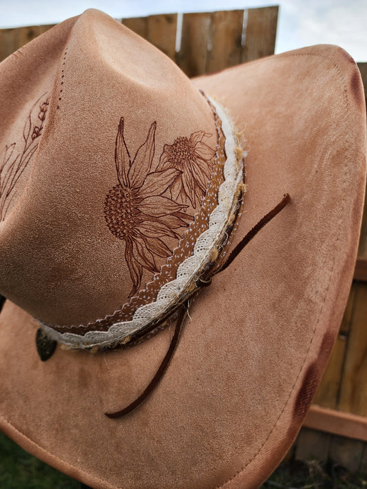 Sunflower cowgirl